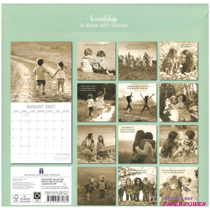 2027 Wall Calendar - Friendship