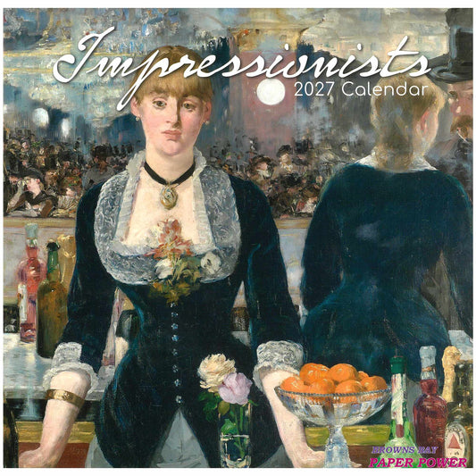 2027 Wall Calendar - Impressionists
