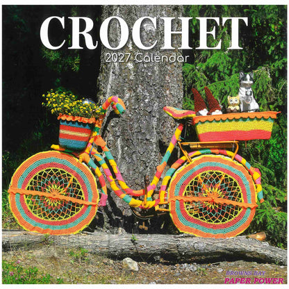 2027 Wall Calendar - Crochet