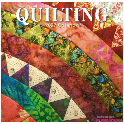 2027 Wall Calendar - Quilting