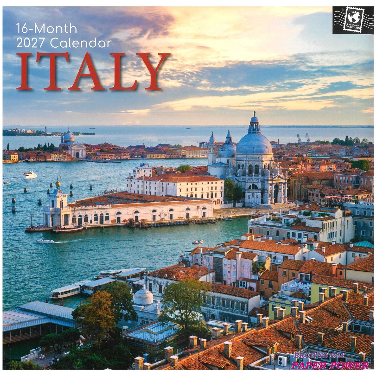 2027 Wall Calendar - Italy