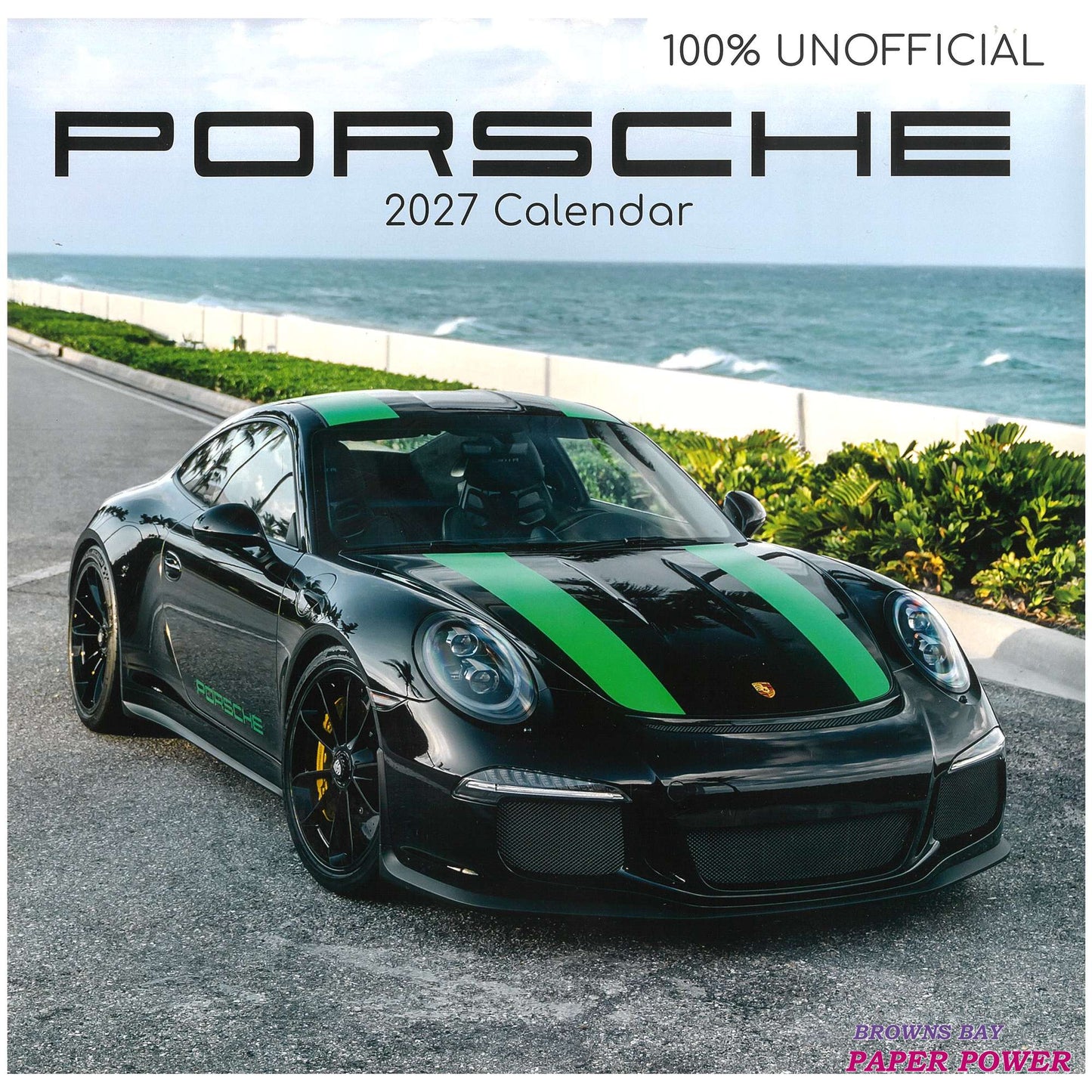 2027 Wall Calendar - Porsche
