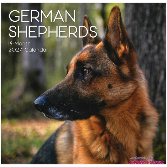 2027 Wall Calendar - German Shepherd
