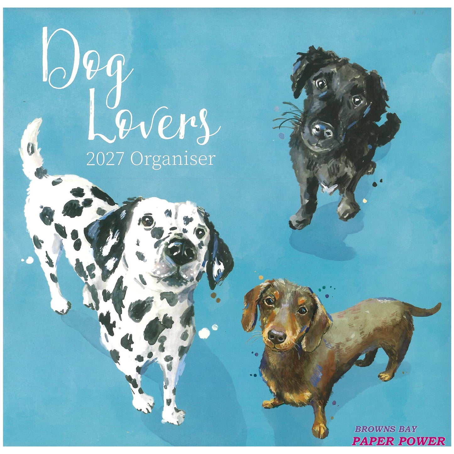 2027 Wall Calendar - Dog Lovers