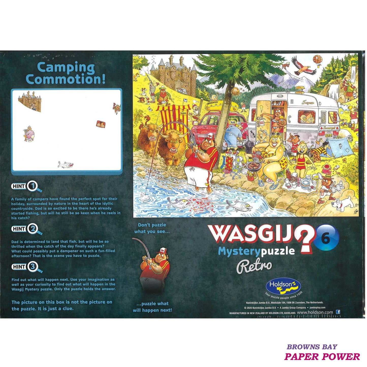 Camping Commotion - Wasgij Mystery 6 - 500xl