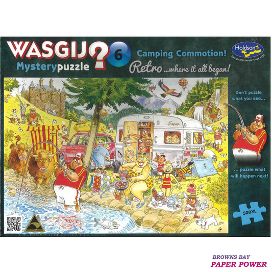 Camping Commotion - Wasgij Mystery 6 - 500xl