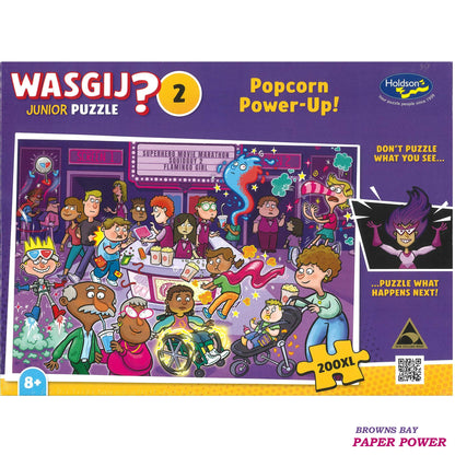 Popcorn Power-Up! - Wasgij Junior 200XL