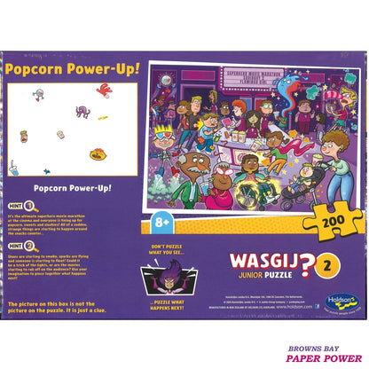 Popcorn Power-Up! - Wasgij Junior 200XL