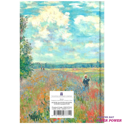 2027 A5 Diary Week to View - Monet