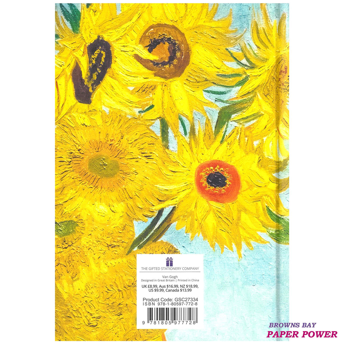 2027 A5 Diary Week to View - Van Gogh