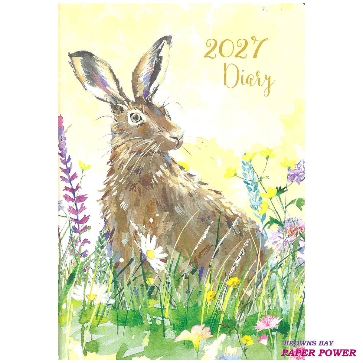 2027 A5 Diary Week to View - The Wildlife B