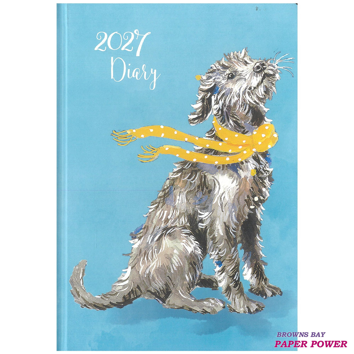 2027 A5 Diary Week to View - Dog Lovers
