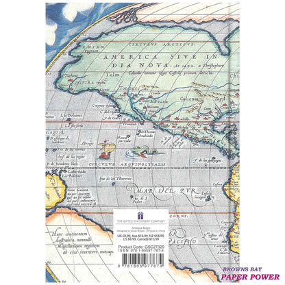 2027 A5 Diary Week to View - Antique Maps