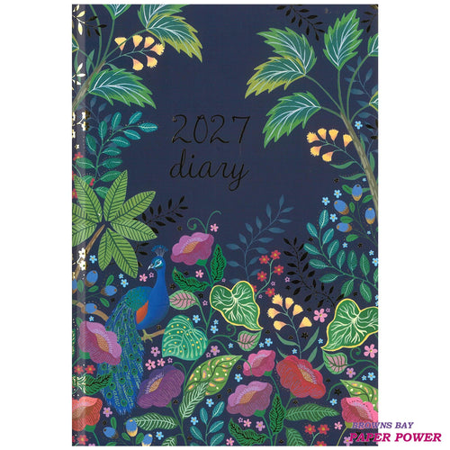 2027 A5 Diary Week to View - Elegance