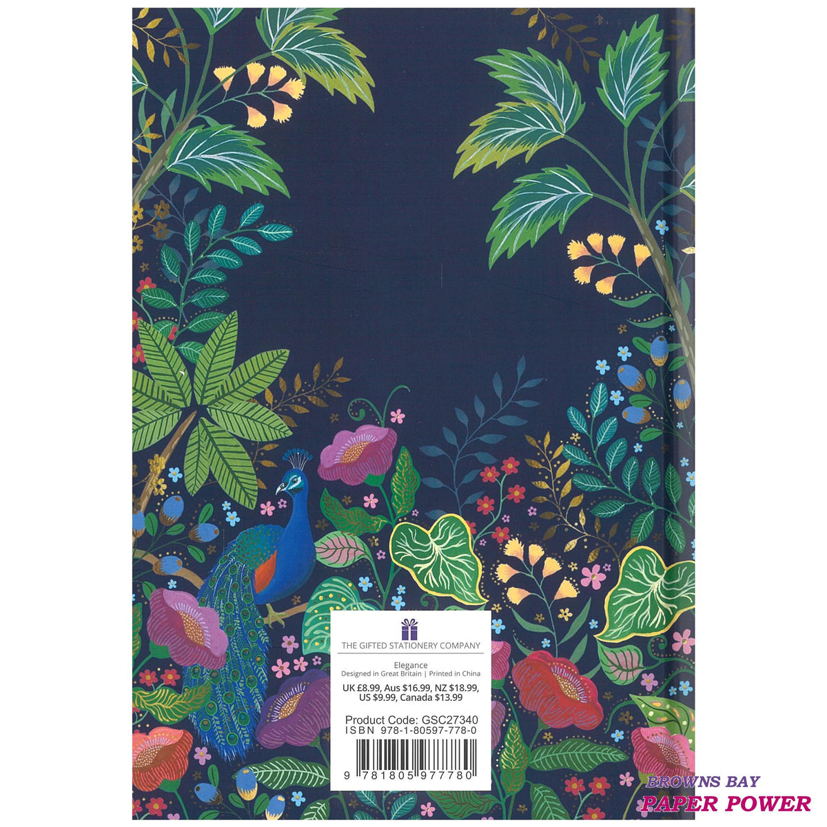 2027 A5 Diary Week to View - Elegance