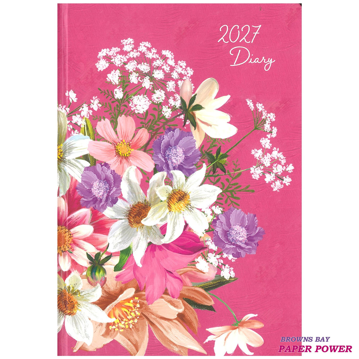 2027 A5 Diary Week to View - Radiance
