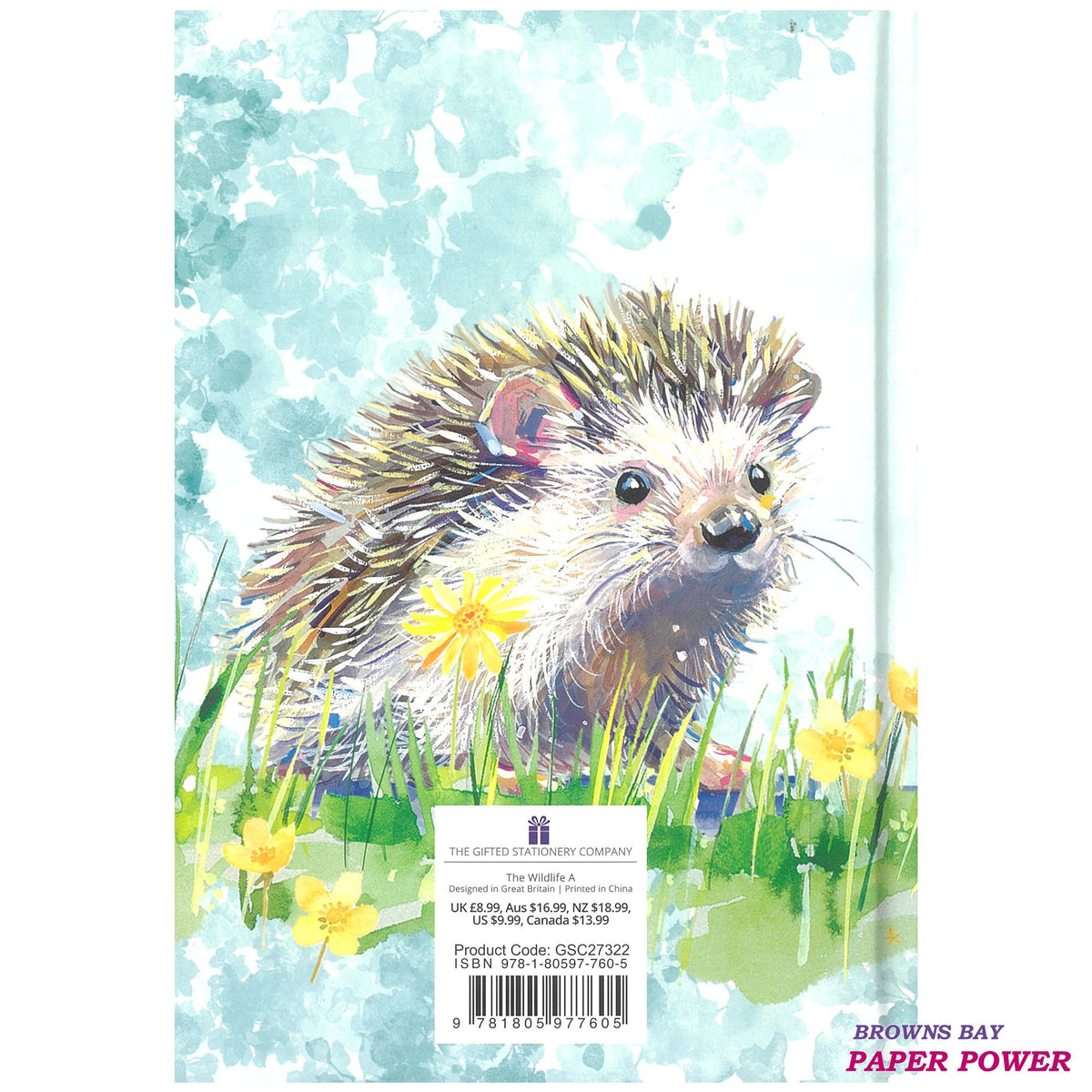 2027 A5 Diary Week to View - The Wildlife A
