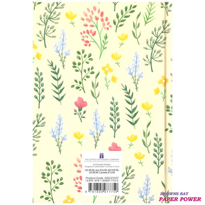2027 A5 Diary Week to View - Enchanted Garden