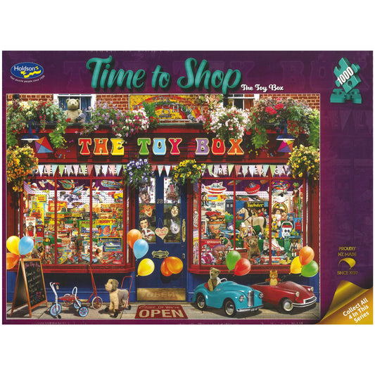 Jigsaw Puzzle 1000 Pcs Time To Shop - The Toy Box