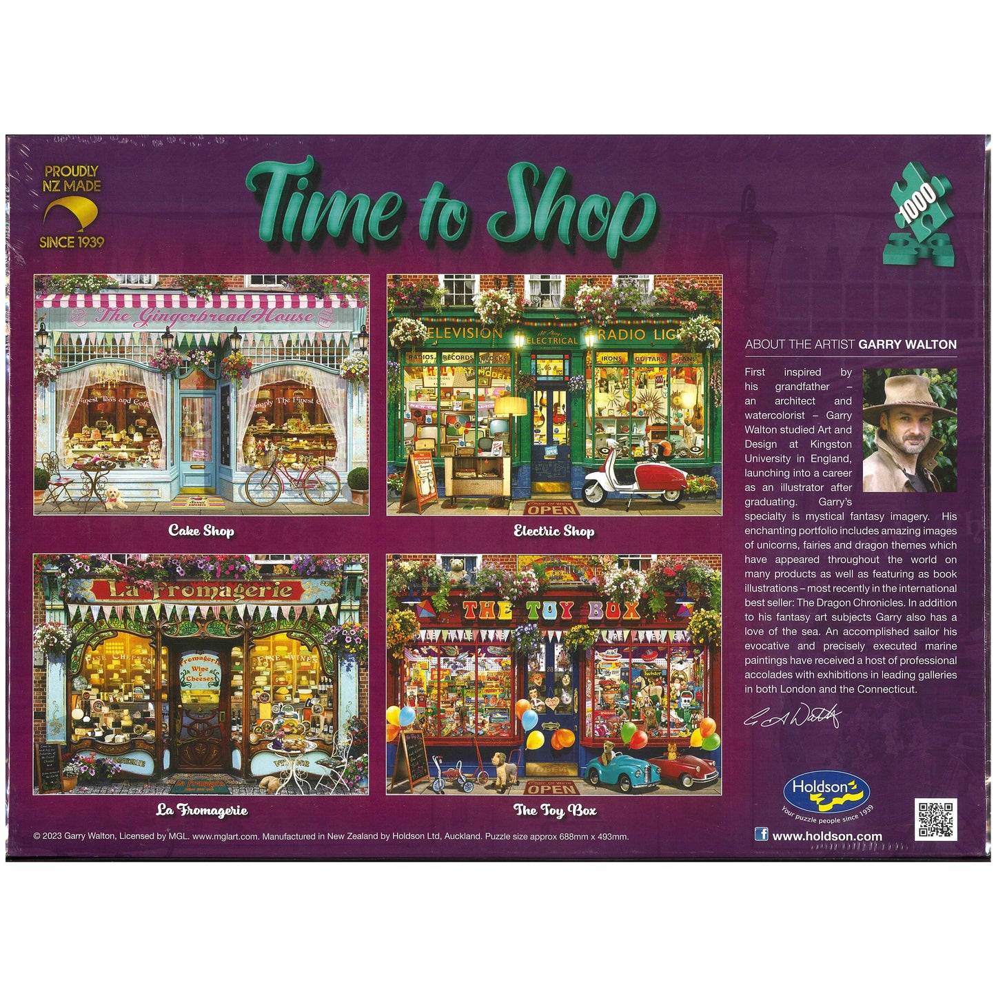 Jigsaw Puzzle 1000 Pcs Time To Shop - Cake Shop