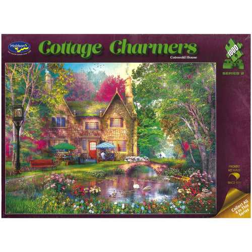 Jigsaw Puzzle 1000 Pcs Cottage Charmers - Cotswold House