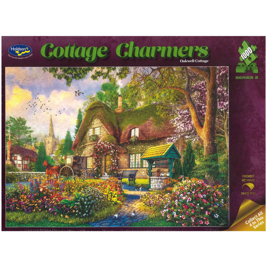 Jigsaw Puzzle 1000 Pcs Cottage Charmers - Oakwell Cottage