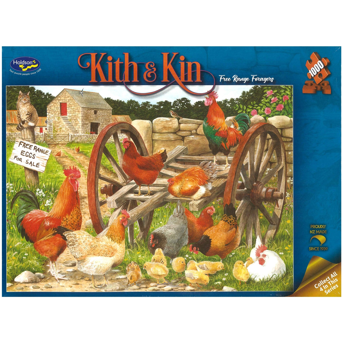 Jigsaw Puzzle 1000 Pcs Made For You - Free Range Foragers