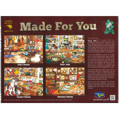 Jigsaw Puzzle 1000 Pcs Made For You - Potter's Studio