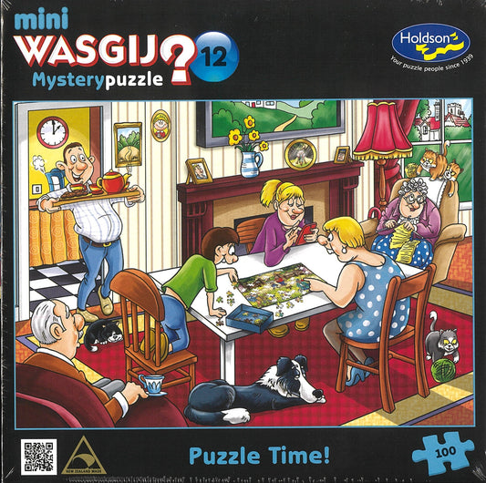 Mini Wasgij? 100 Puzzle Mystery 12 - Puzzle Time!
