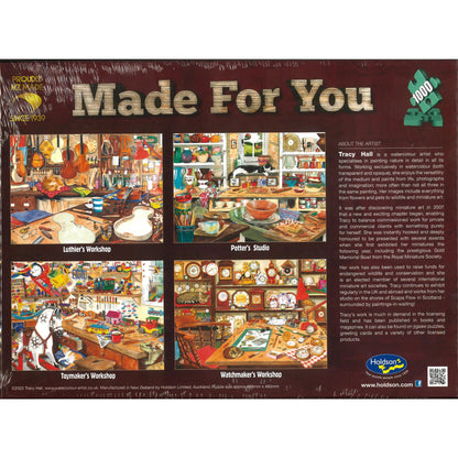 Jigsaw Puzzle 1000 Pcs Made For You - Luthier's Workshop
