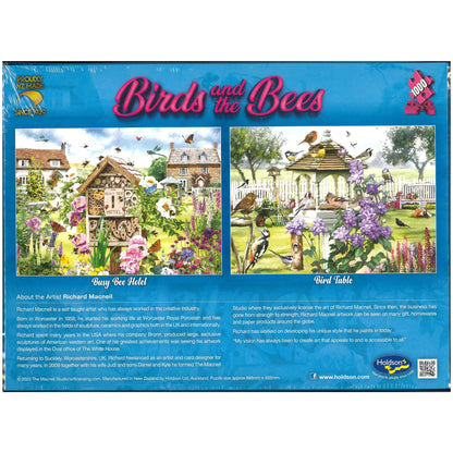 Jigsaw Puzzle 1000 Pcs Birds And The Bees - Bird Table