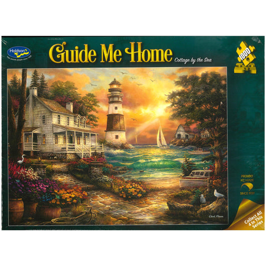 Jigsaw Puzzle 1000Pcs - Guide Me Home - Cottage By The Sea