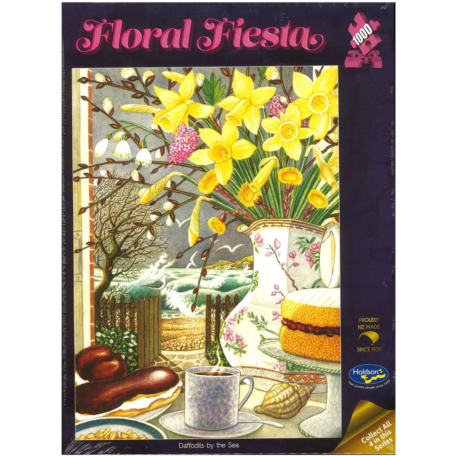 Jigsaw Puzzle 1000 Pcs Floral Fiesta - Daffodils By The Sea