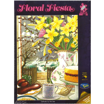 Jigsaw Puzzle 1000 Pcs Floral Fiesta - Daffodils By The Sea