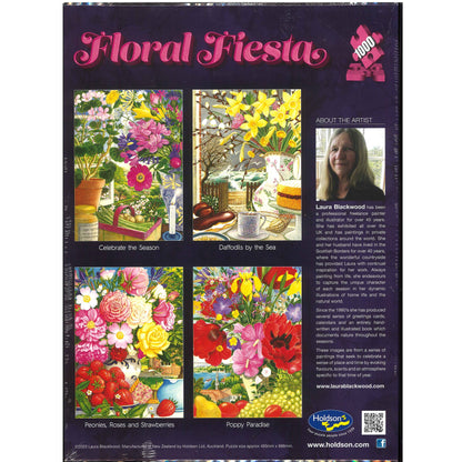 Jigsaw Puzzle 1000 Pcs Floral Fiesta - Daffodils By The Sea