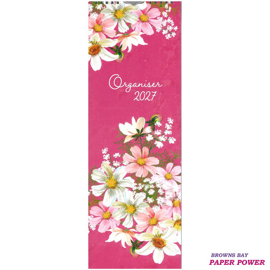 2027 Wall Slim Calendar Organises