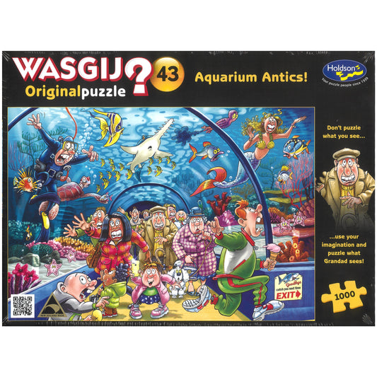 Wasgij ? Original Puzzle 43 - Aquarium Antics!