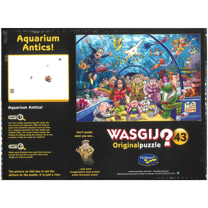 Wasgij ? Original Puzzle 43 - Aquarium Antics!
