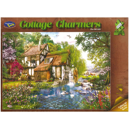 Jigsaw Puzzle 1000Pcs Cottage Charmers - The Old Mill