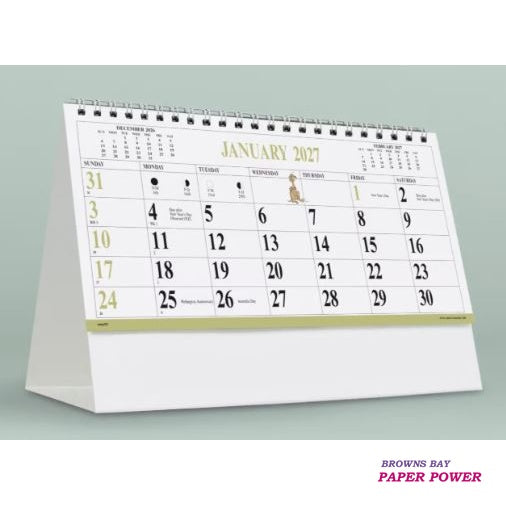 2027 Desk Calendar - Jock's Country Life