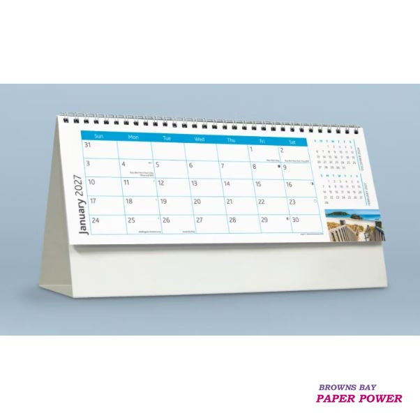 Easy2C 2027 Natural Environment Large Desk Calendar
