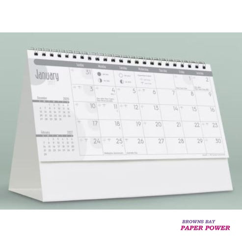 2027 Desk Calendar - Garden Sanctuaries