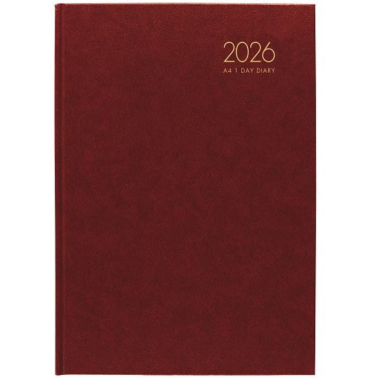 Windsor Diary A41 Daily / Red