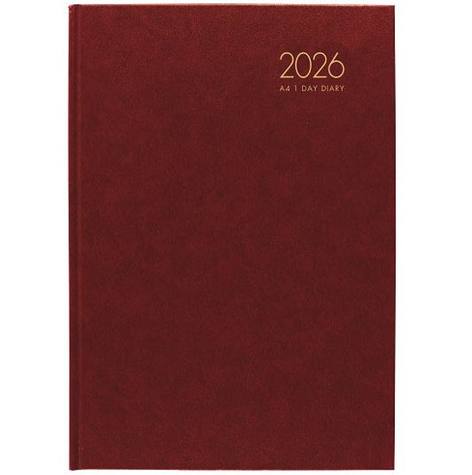 Windsor Diary A41 Daily / Red