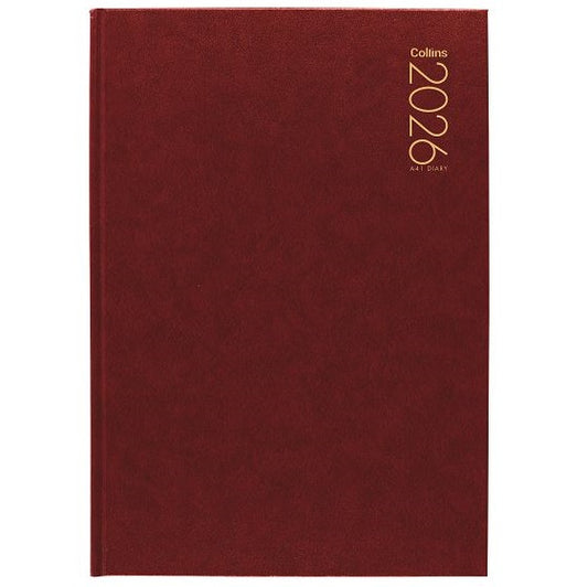 Collins A41 Diary Daily / Red