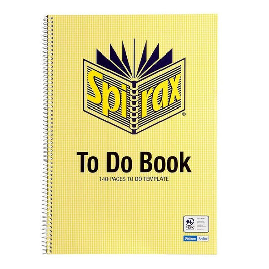 Spirax A4 To Do Book 140 Page