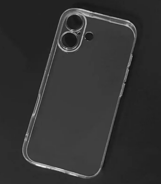 Phone Case for iPhone 16 Silicon Clear