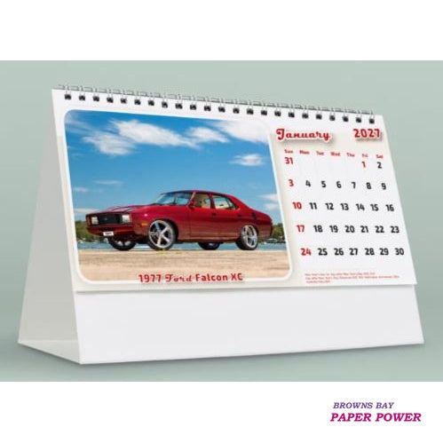 2027 Desk Calendar - Custom Classics