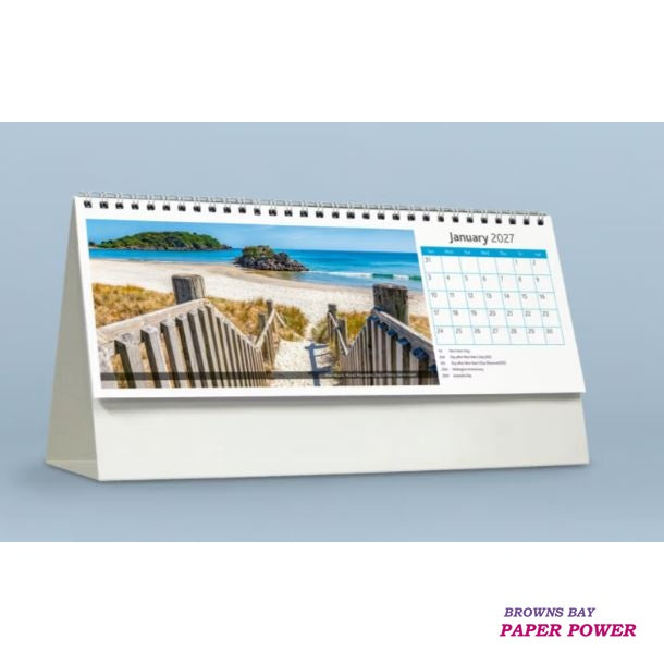 Easy2C 2027 Natural Environment Large Desk Calendar