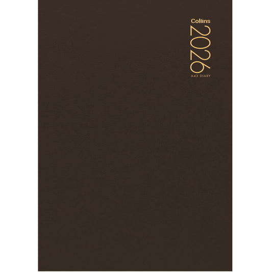 Collins A43 Diary / Weekly Black